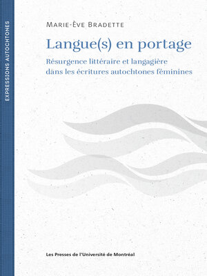 cover image of Langue(s) en portage